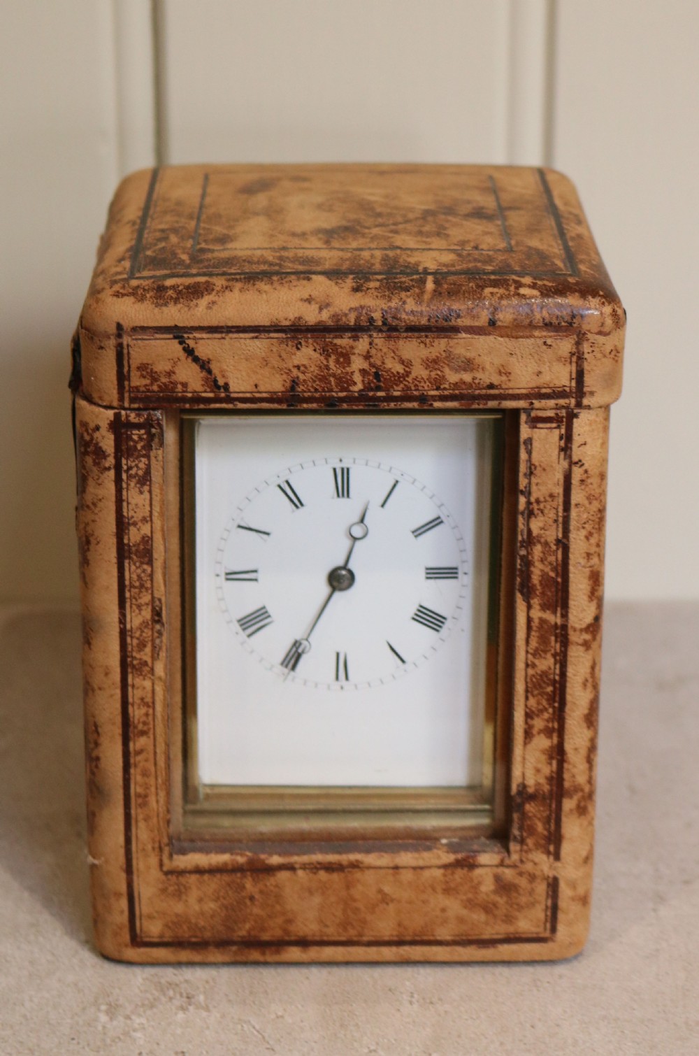 Large Drocourt Carriage Clock In Case (France, 1878) View VII