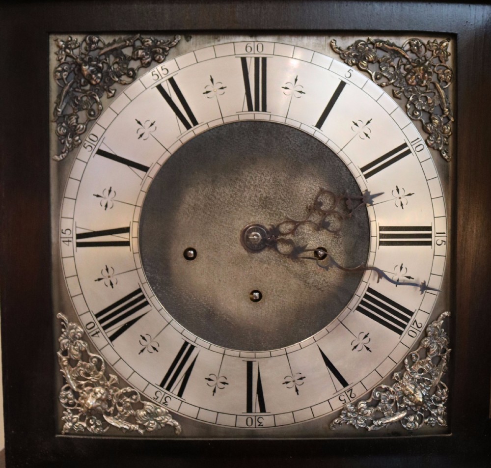 Small Oak Westminster Chime Longcase Clock (England, c. 1910) View VII
