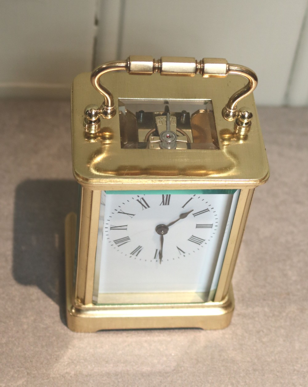 French Timepiece Carriage Clock With Case (France, c. 1890) View III