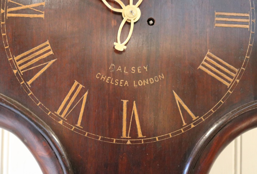 Mahogany Tavern Wall Clock  View II