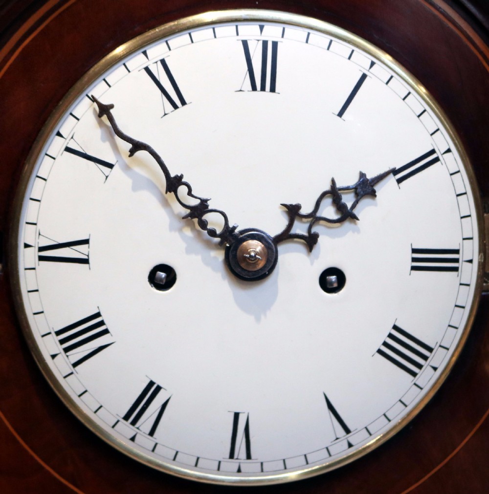 English mahogany Bracket Clock (England, 1900) View VIII
