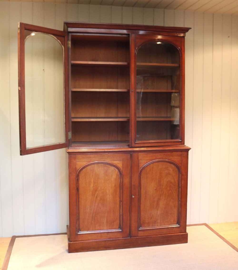 Mahogany Cabinet Bookcase View IV