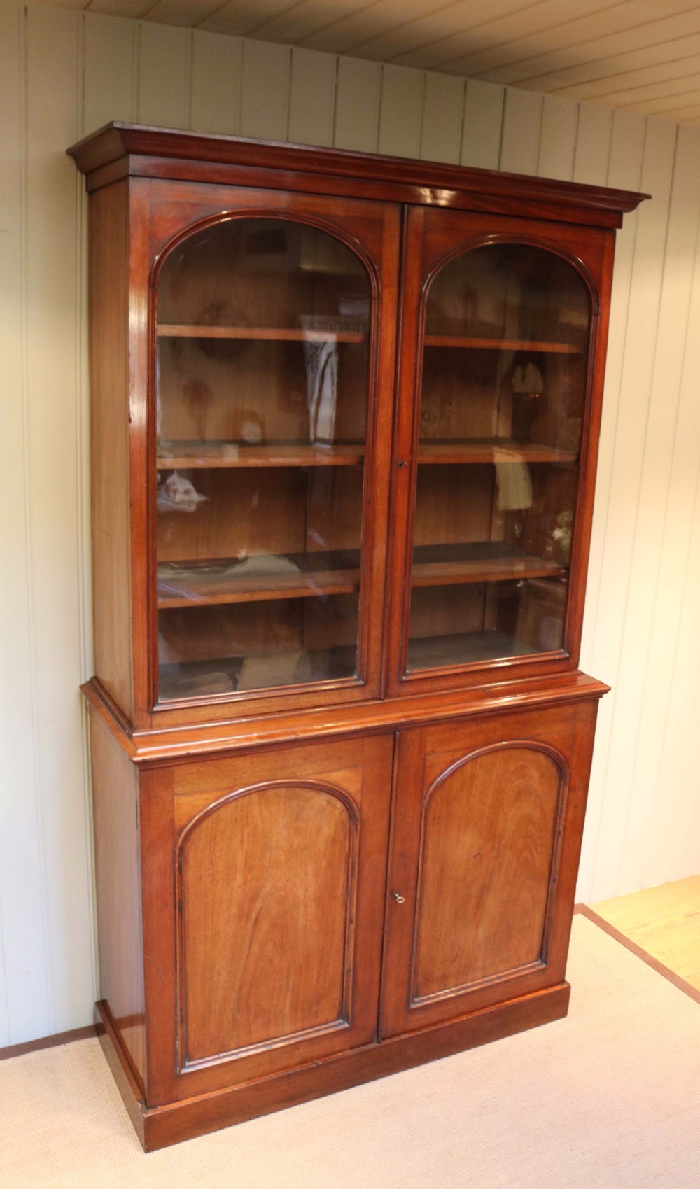 Mahogany Cabinet Bookcase View VIII