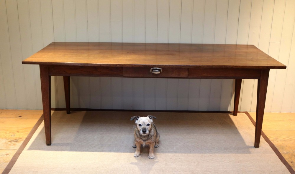 French Oak Farmhouse Table View III
