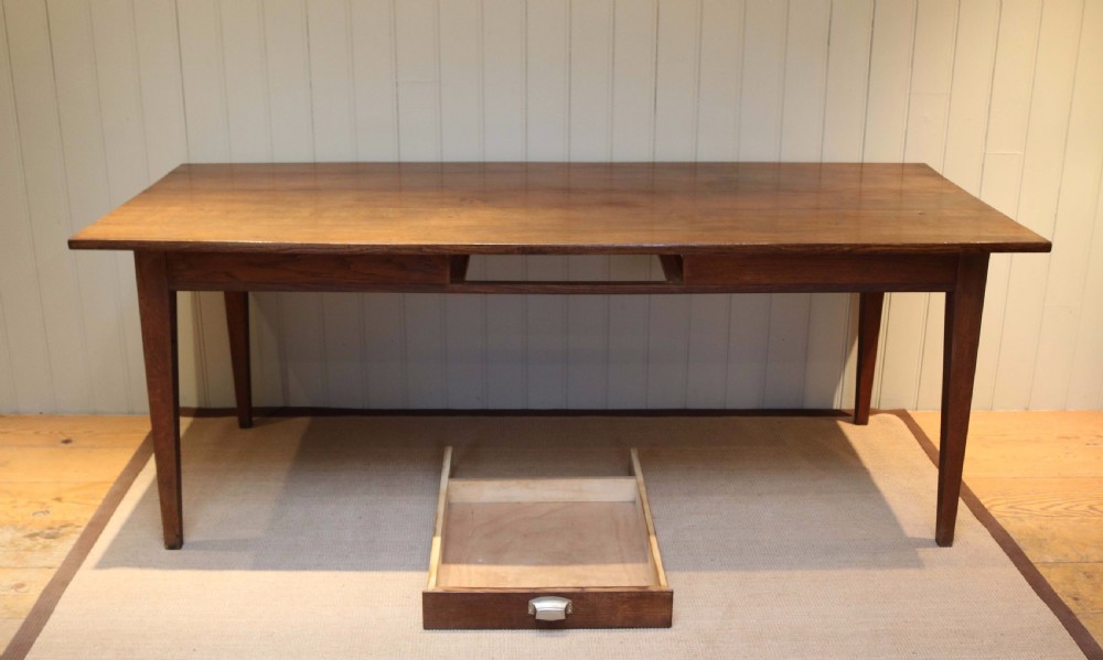 French Oak Farmhouse Table View VII