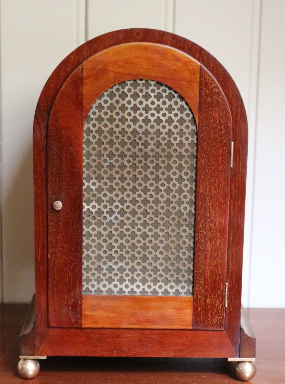 Late 19th Century Twin Fusee bracket Clock (England, c. 1890) View VI