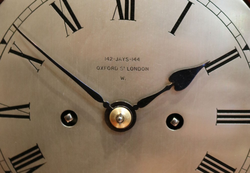Late 19th Century Twin Fusee bracket Clock (England, c. 1890) View VII