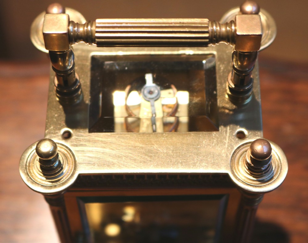 Edwardian Decorative Timepiece Carriage Clock (France, c. 1905) View VIII