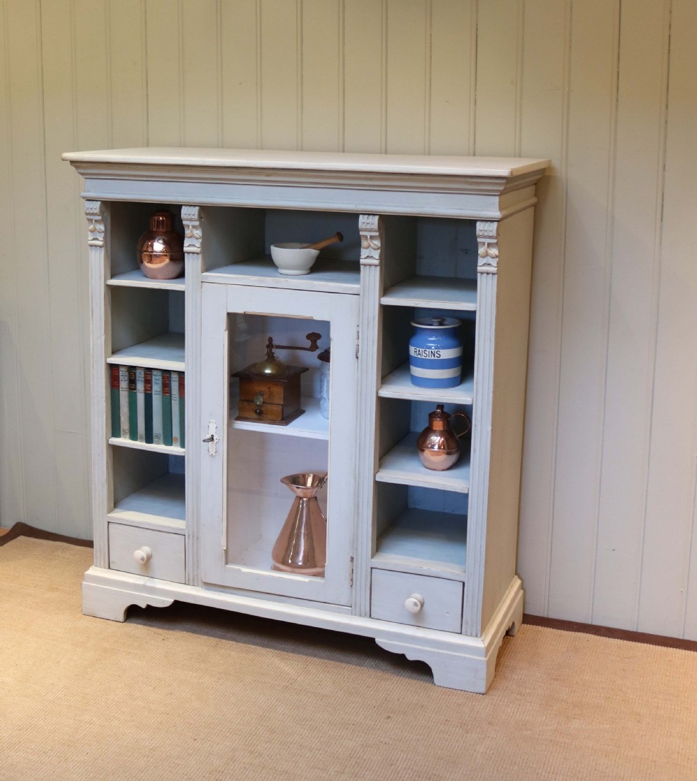 Late 19th Century Painted Continental Side Cabinet 