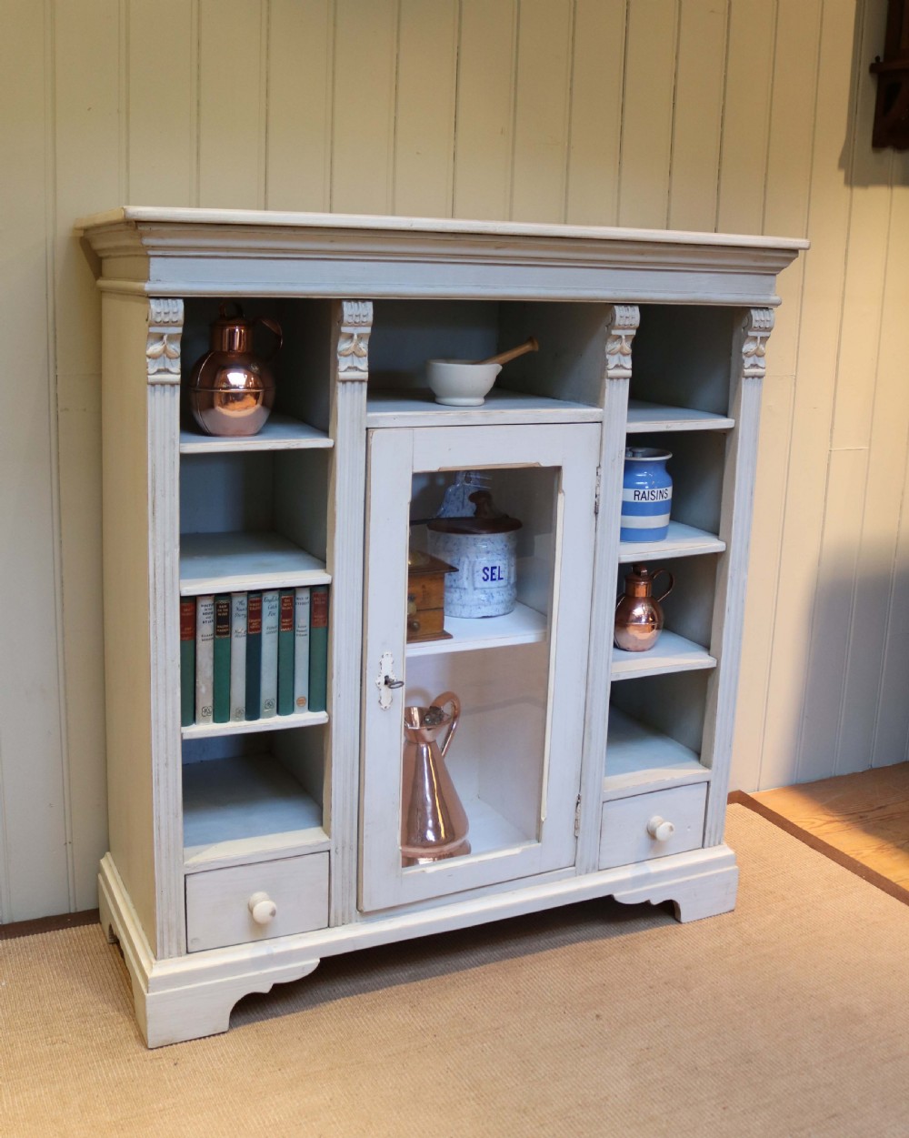 Late 19th Century Painted Continental Side Cabinet  View VII