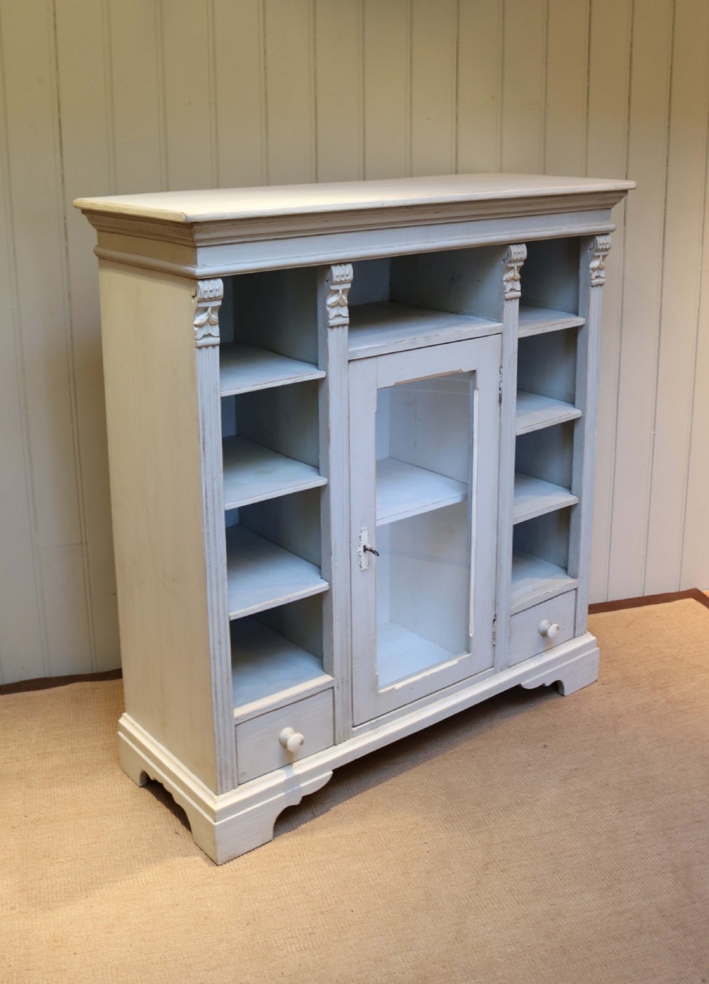 Late 19th Century Painted Continental Side Cabinet  View VIII