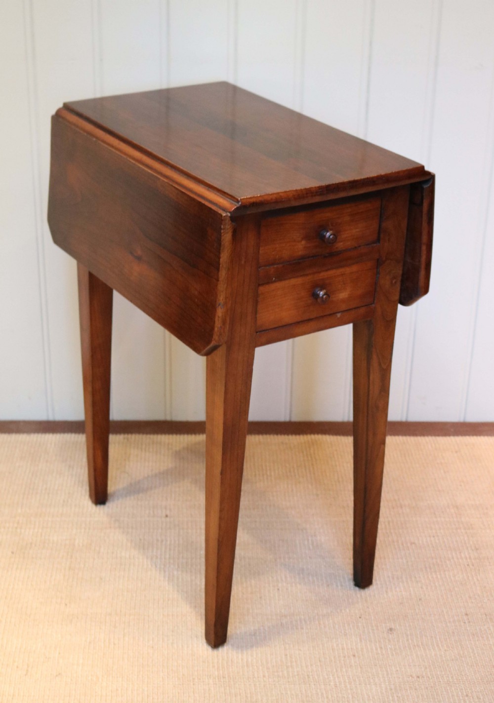 Small Proportioned Cherry Wood Table  View IV
