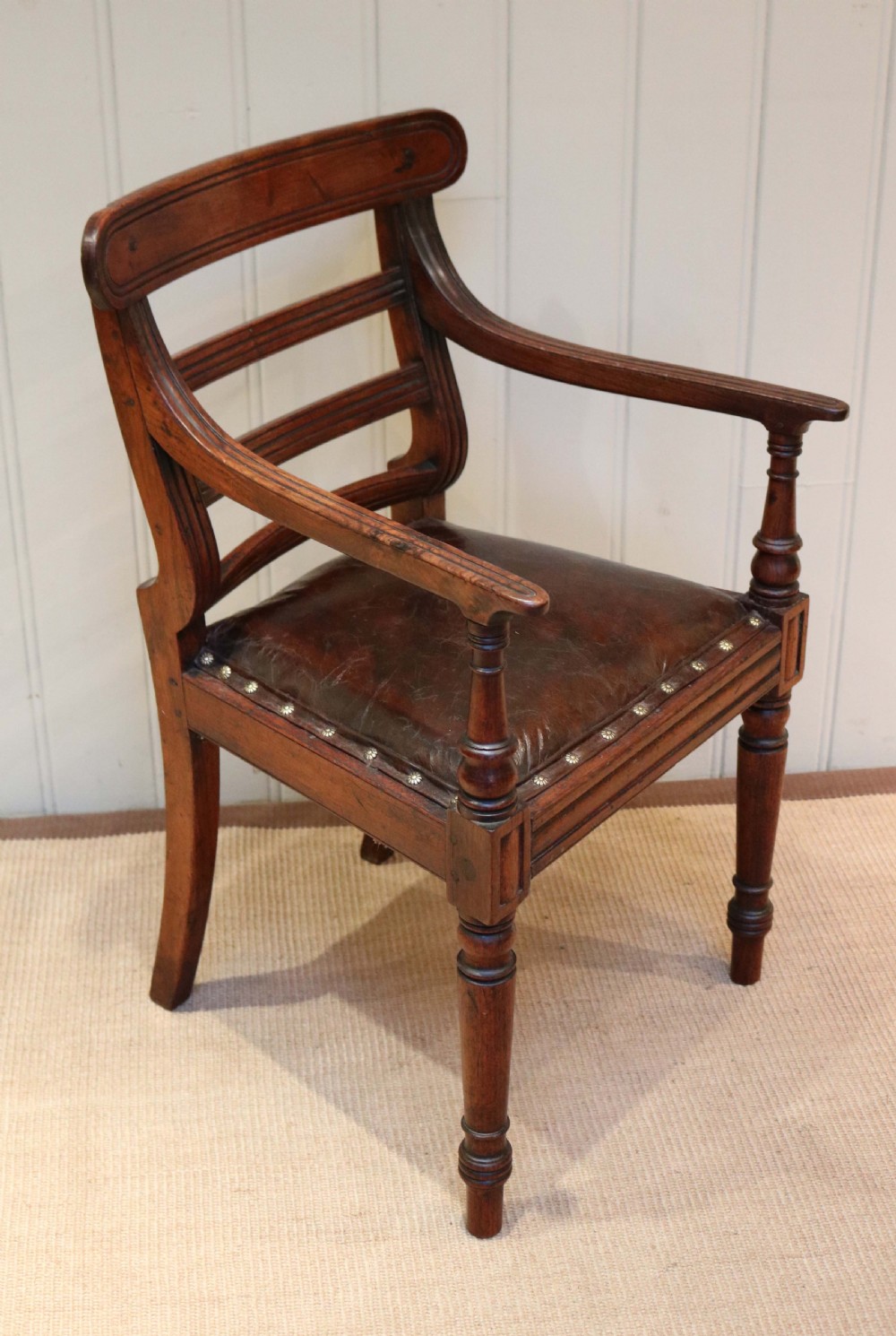 Regency Mahogany Children's Chair View IV