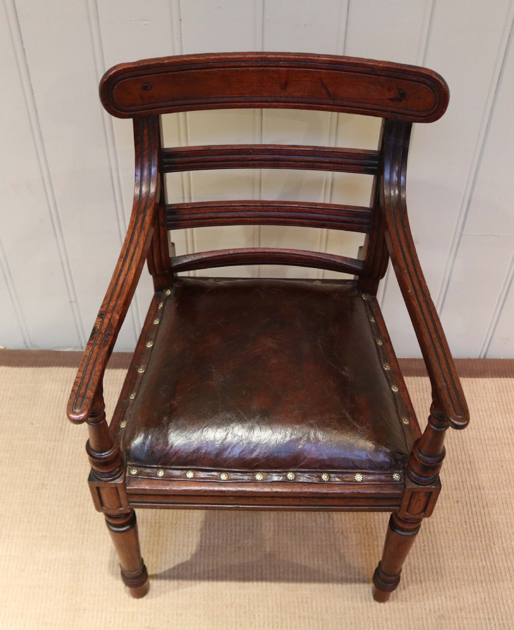 Regency Mahogany Children's Chair View V