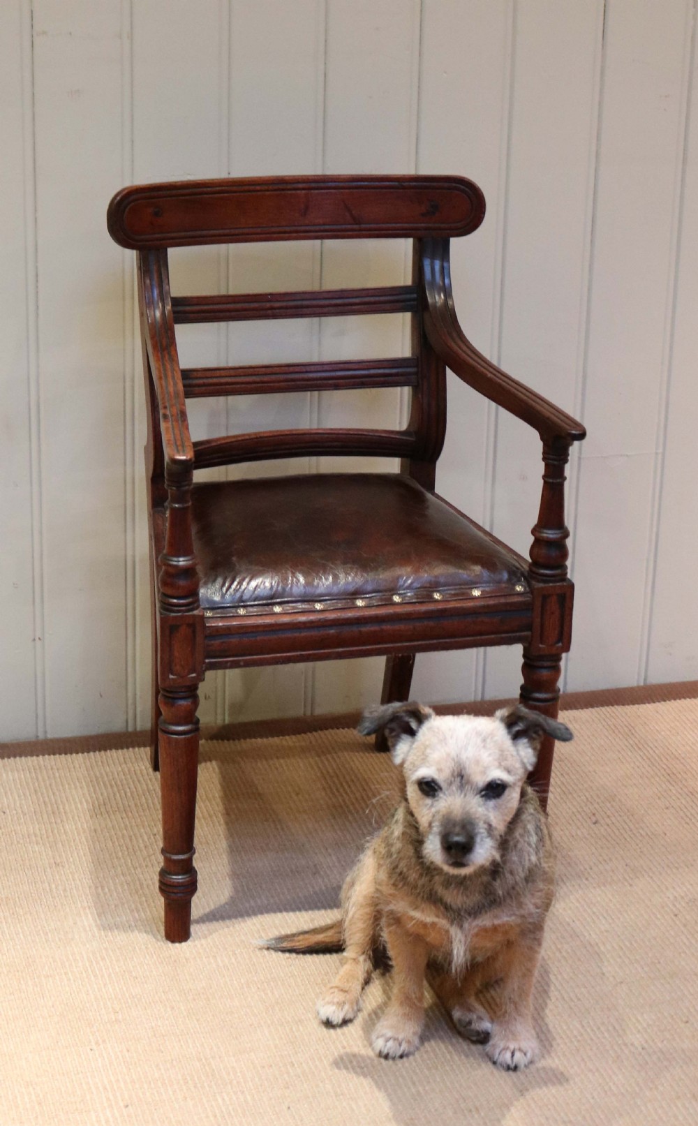 Regency Mahogany Children's Chair View VII