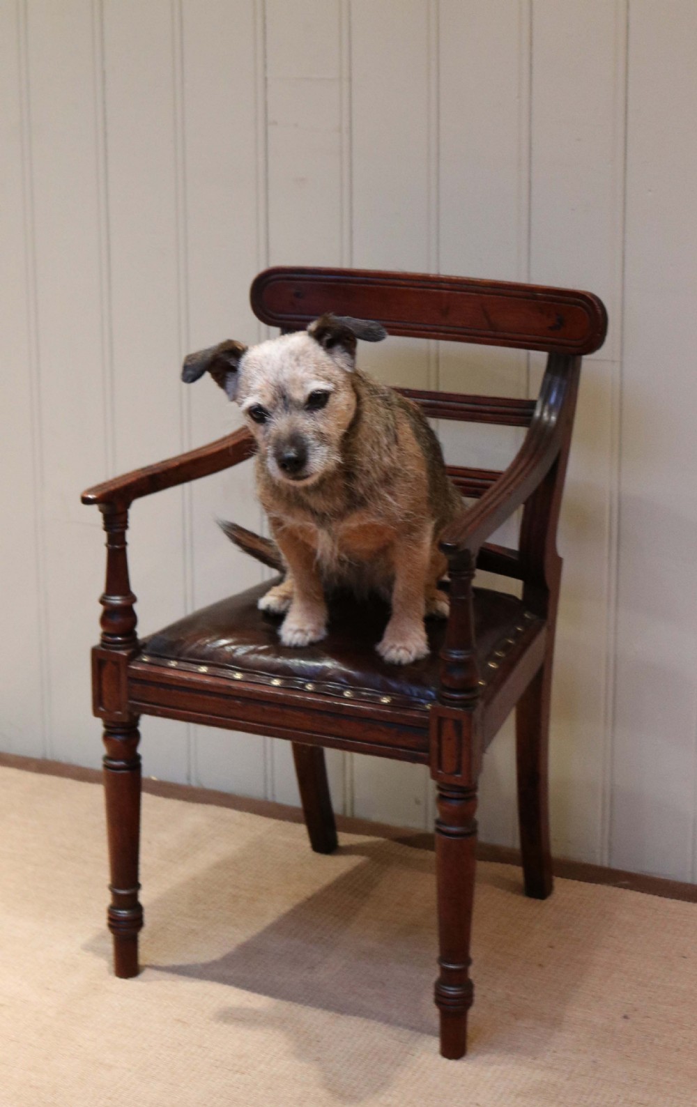 Regency Mahogany Children's Chair View VIII