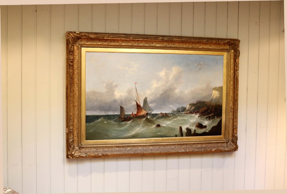 Original Seascape By W.H Williamson View VI