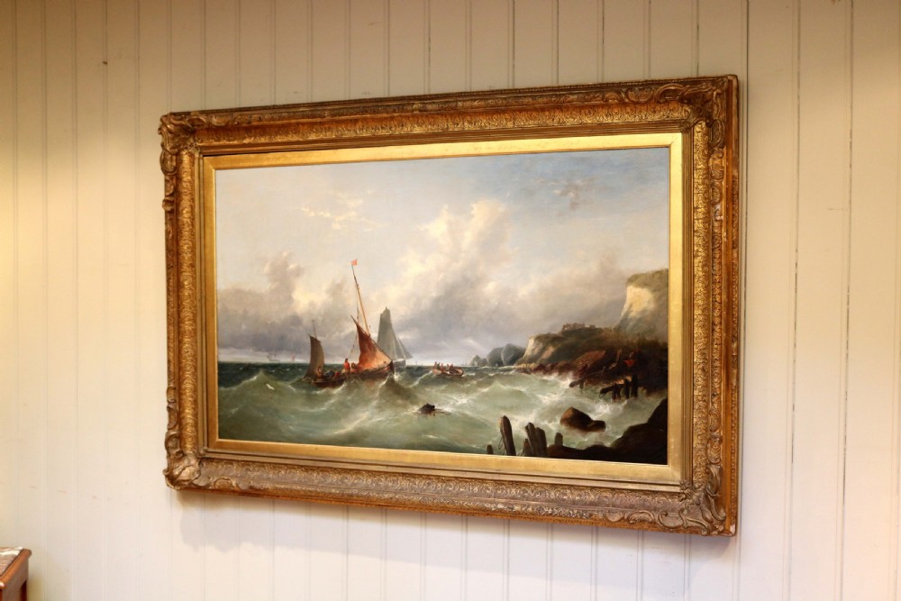 Original Seascape By W.H Williamson View VII