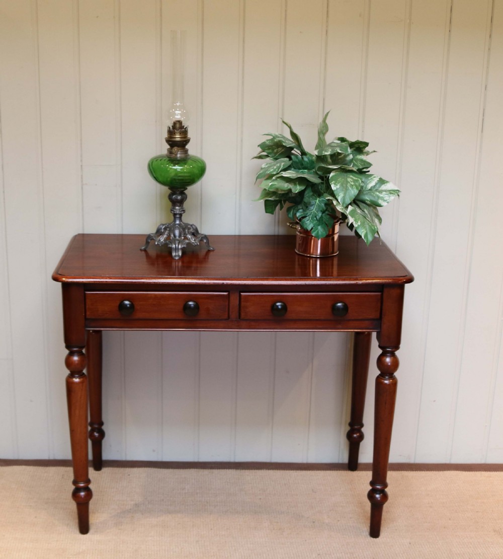 Late 19th Century Mahogany Side Table  View III