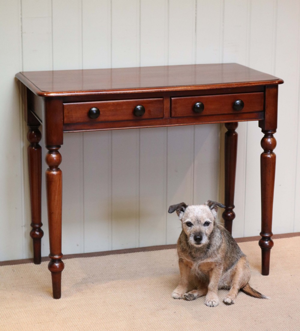 Late 19th Century Mahogany Side Table  View IV