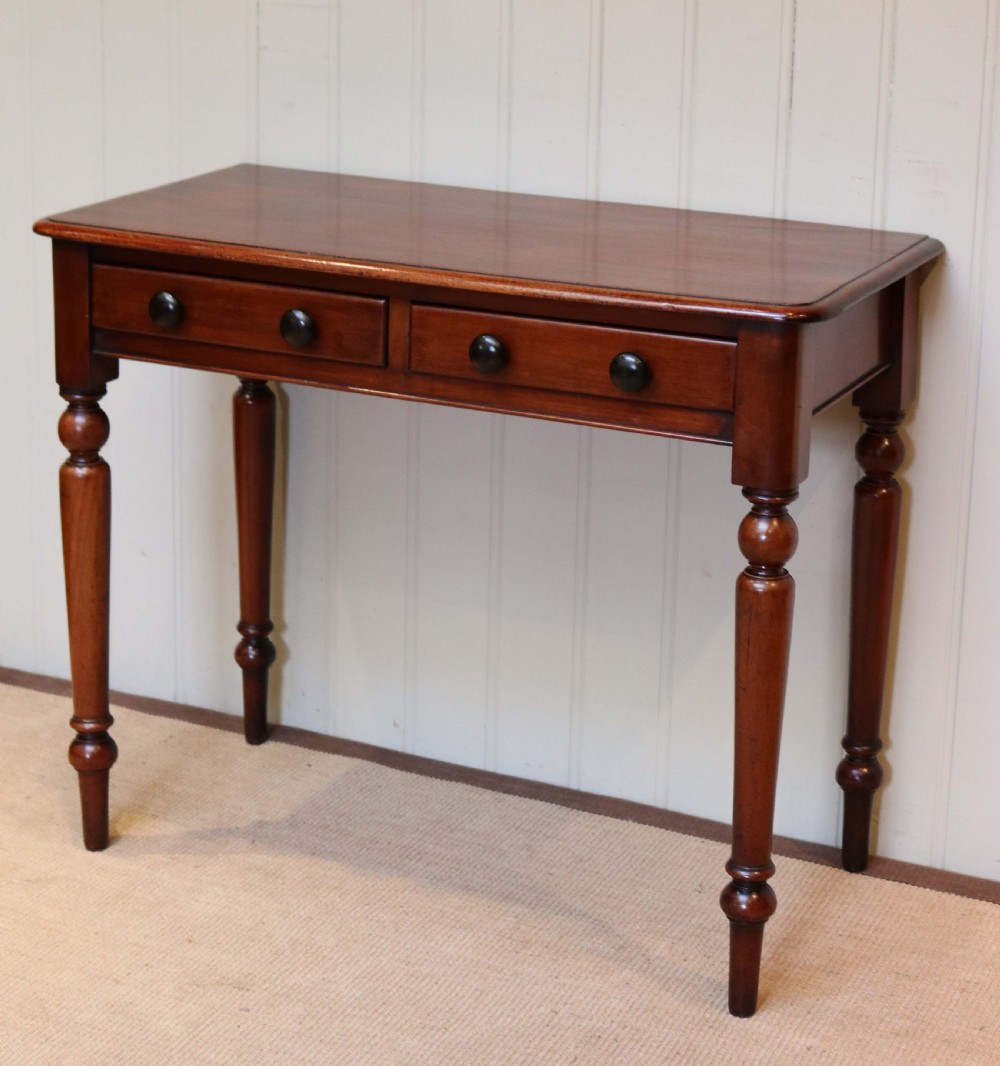 Late 19th Century Mahogany Side Table  View VI
