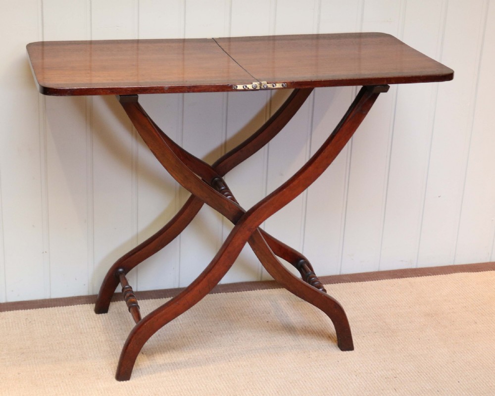 Victorian Mahogany Coaching Table View II