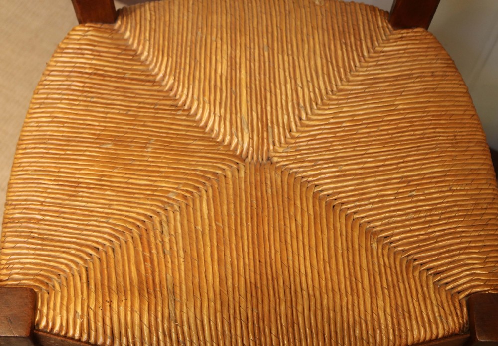 Set Of Six Beech Wood Dining Chairs View IX