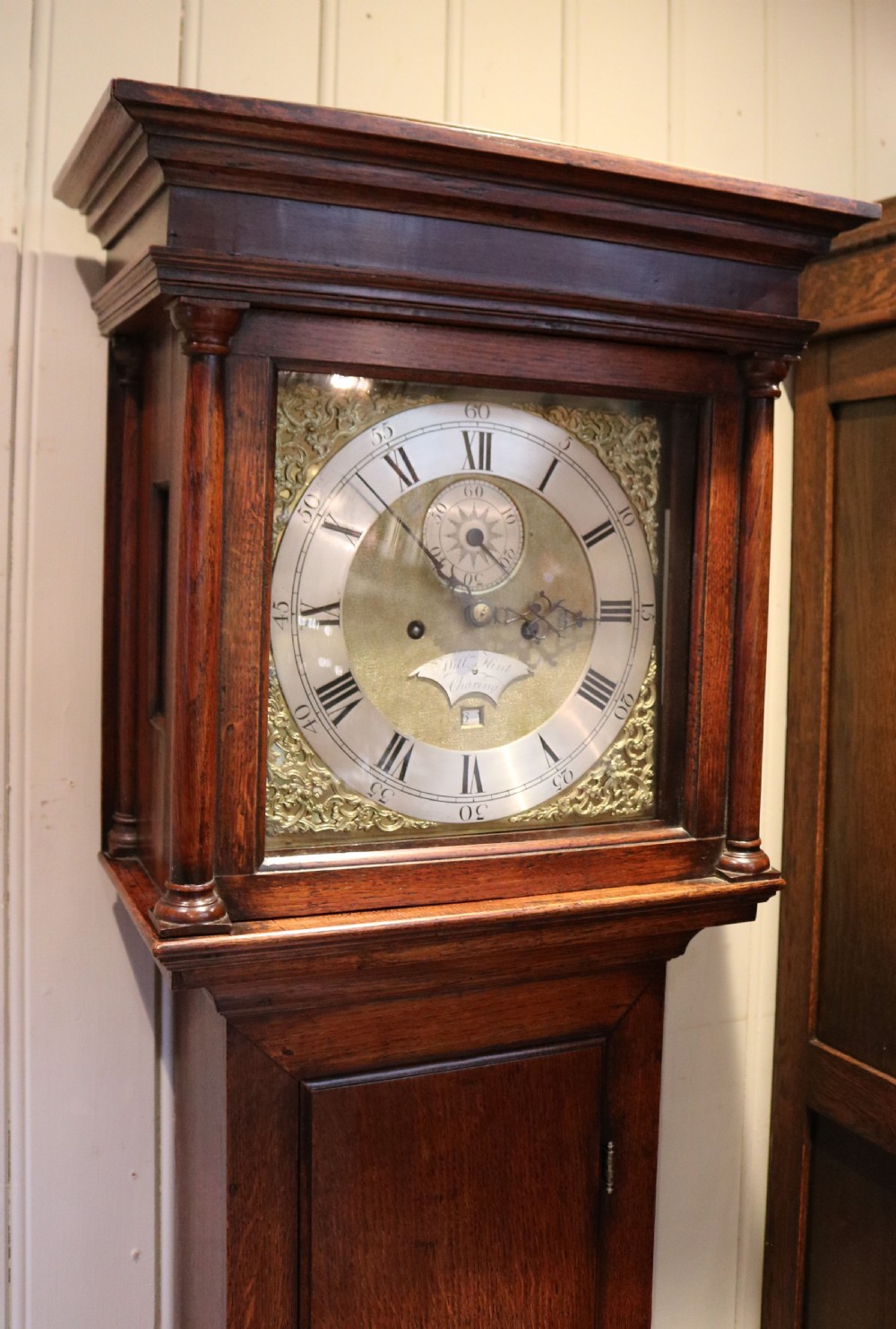 Small 18th Century 8 Day Longcase Clock (England, c. 1760) View III