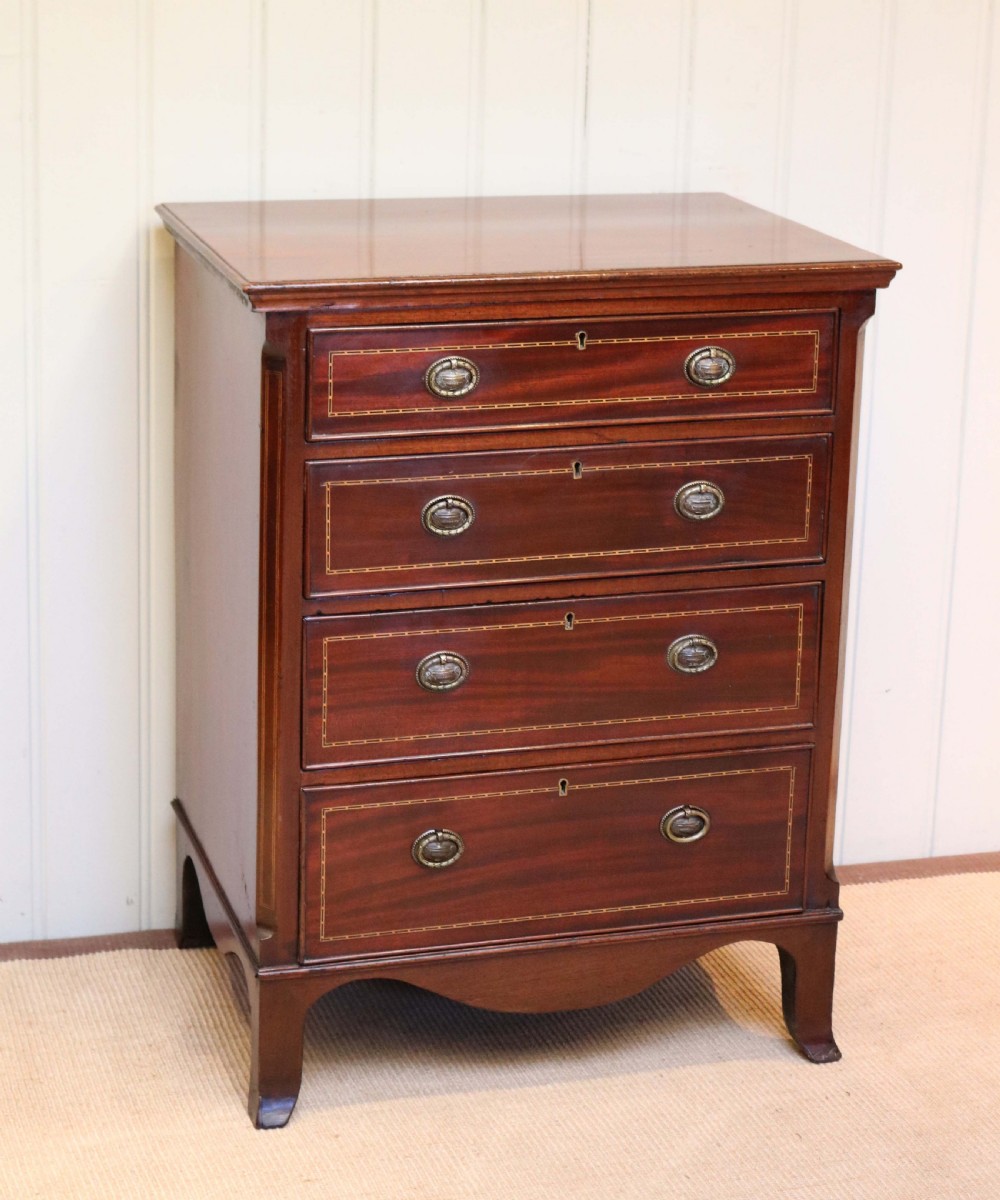 Edwardian Mahogany Chest Of Drawers