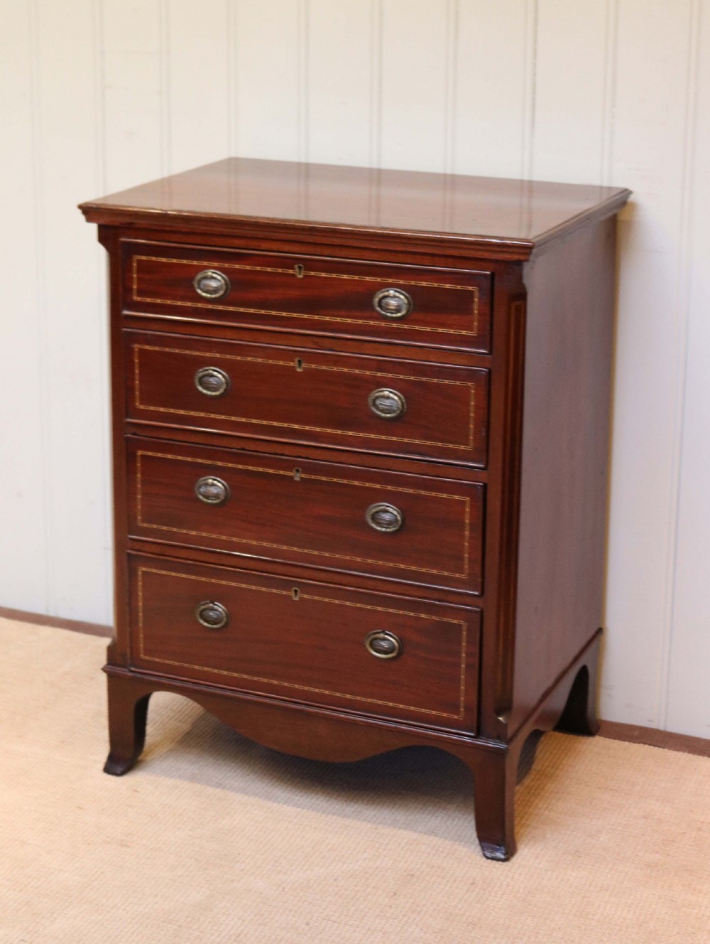 Edwardian Mahogany Chest Of Drawers View IV