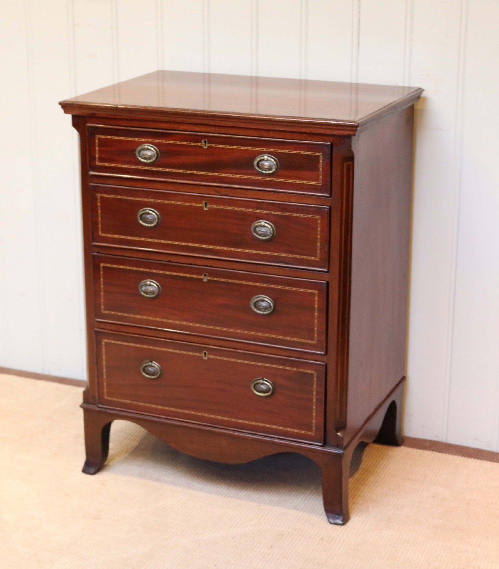 Edwardian Mahogany Chest Of Drawers View V