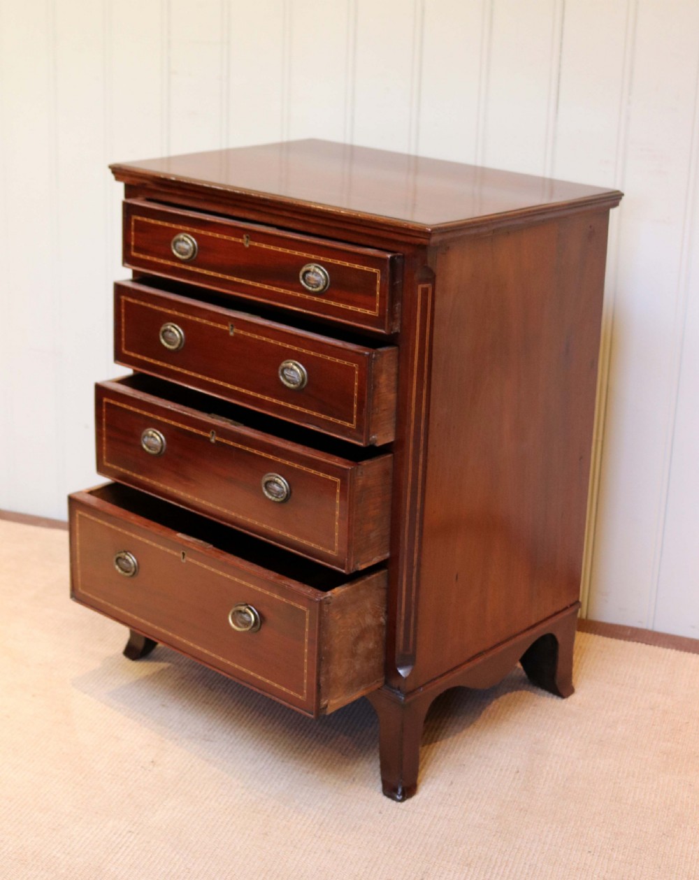 Edwardian Mahogany Chest Of Drawers View VIII