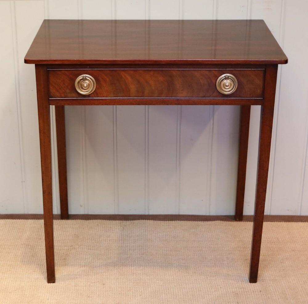  Mid 19th Century Mahogany Side Table 