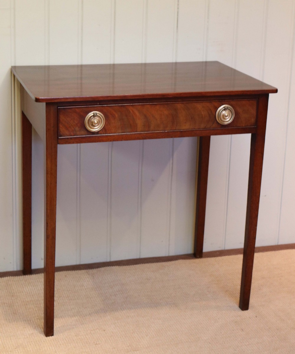  Mid 19th Century Mahogany Side Table  View II