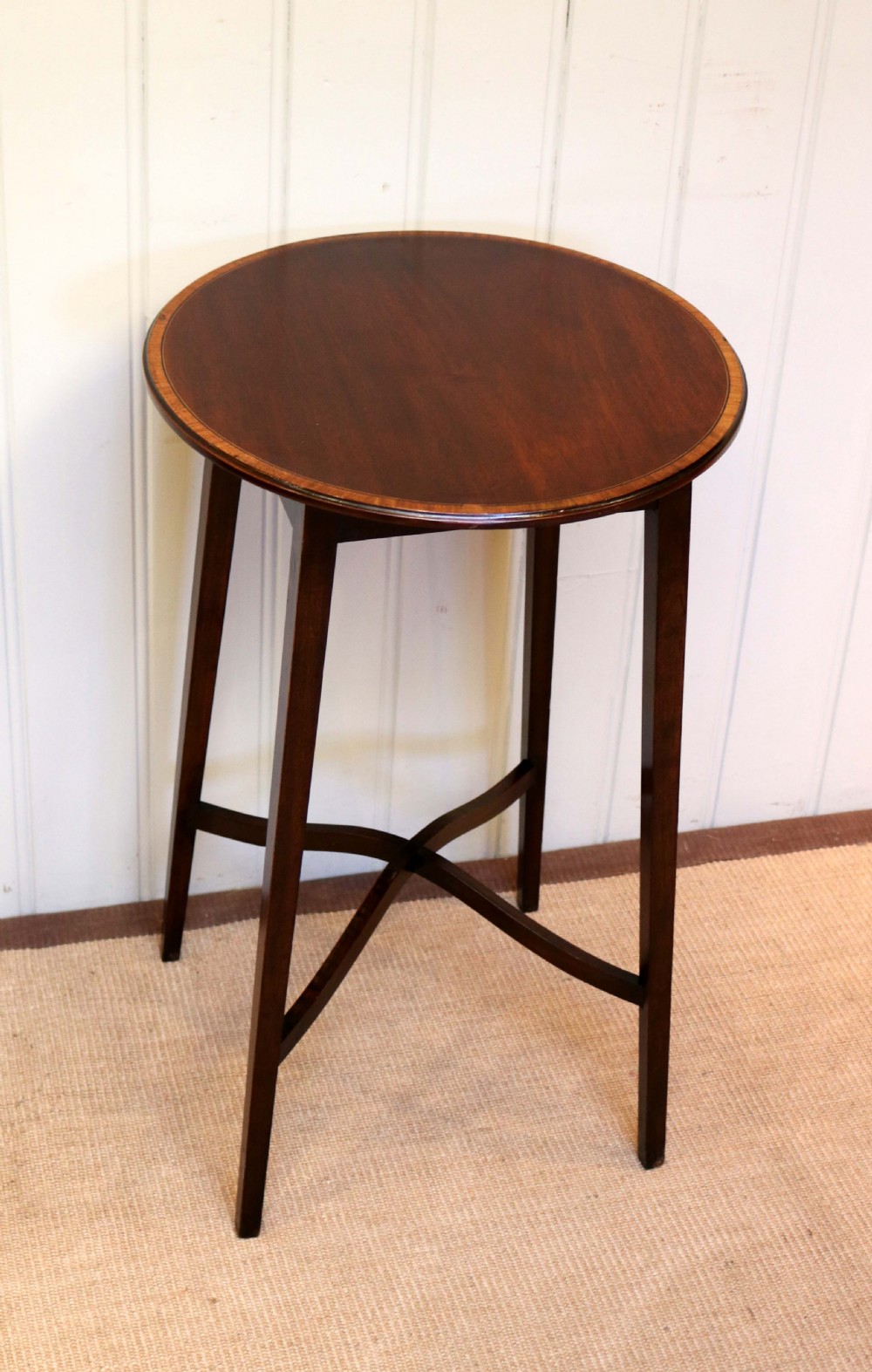 Edwardian Circular Mahogany Table View V
