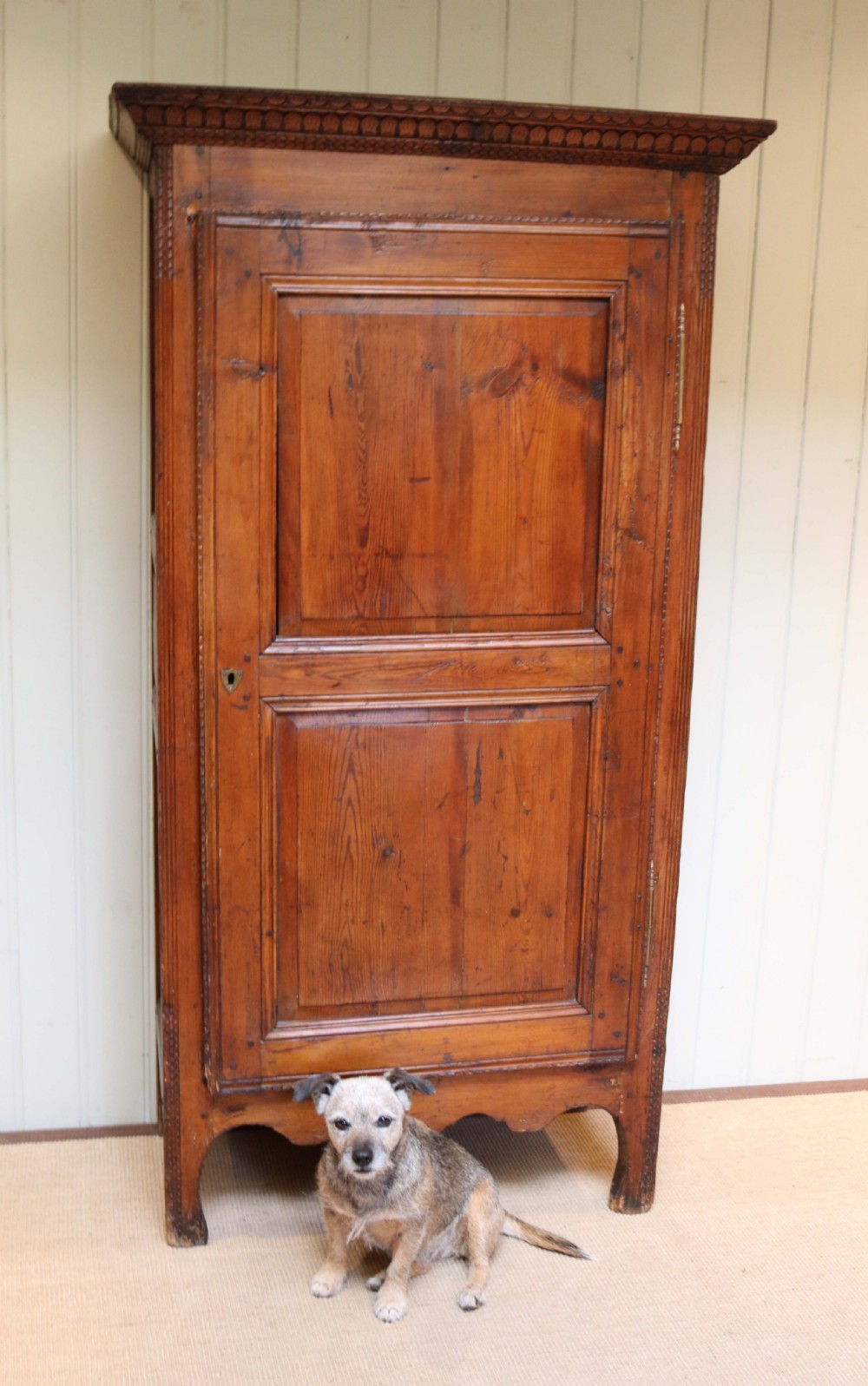 Rustic French Pine Cupboard View V