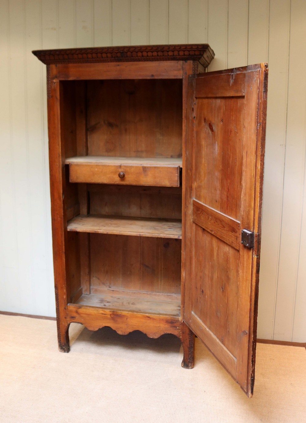 Rustic French Pine Cupboard View VIII