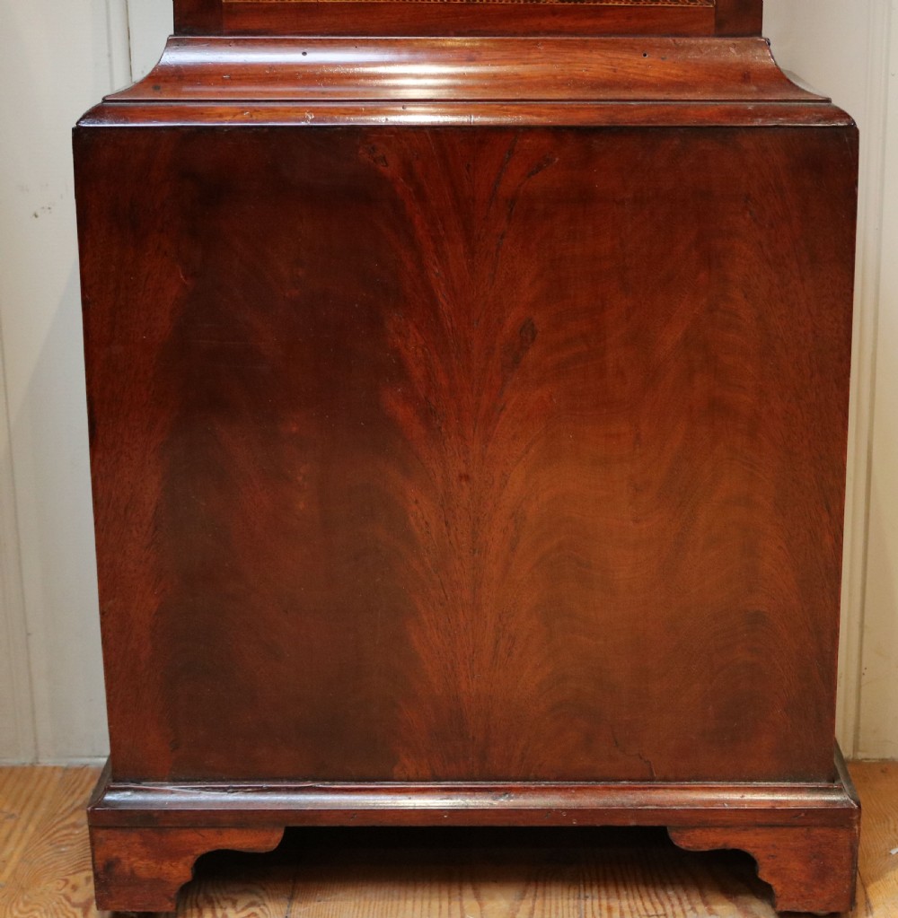 Mahogany Longcase Clock With Rocking Ship (England, 1830) View III