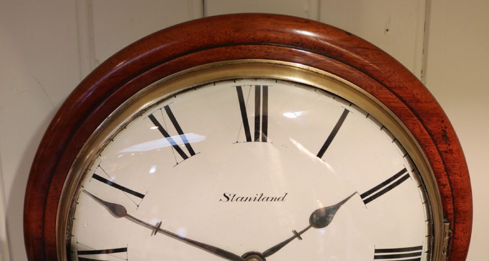 Convex Fusee Dial Clock (England, c. 1840) View VII