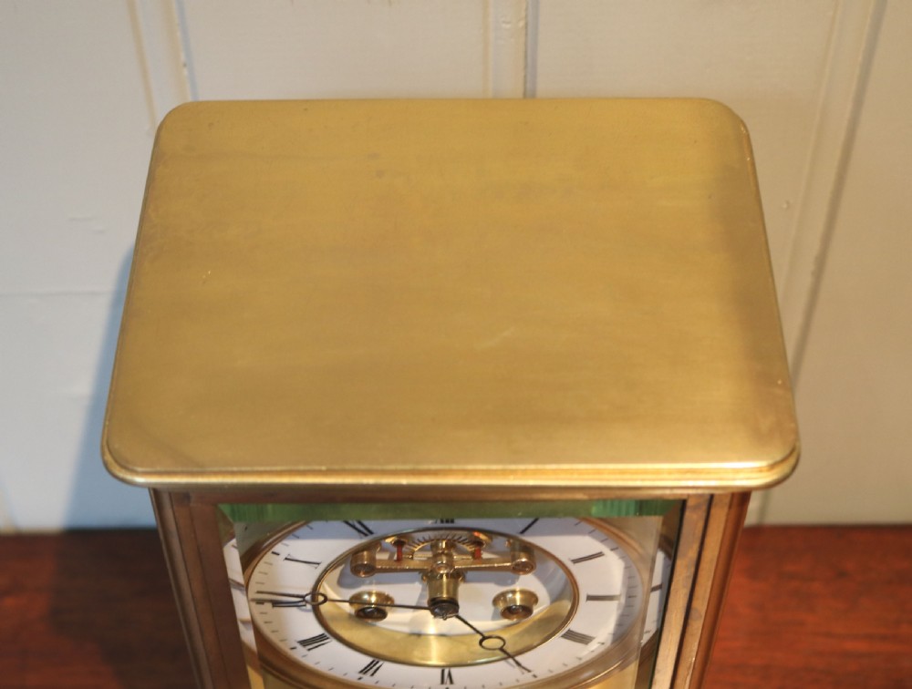 Bell Striking French Four Glass clock (France, c. 1870) View IV
