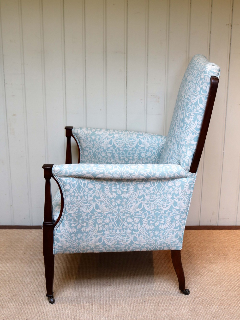 Arts And Crafts Mahogany Armchair View II