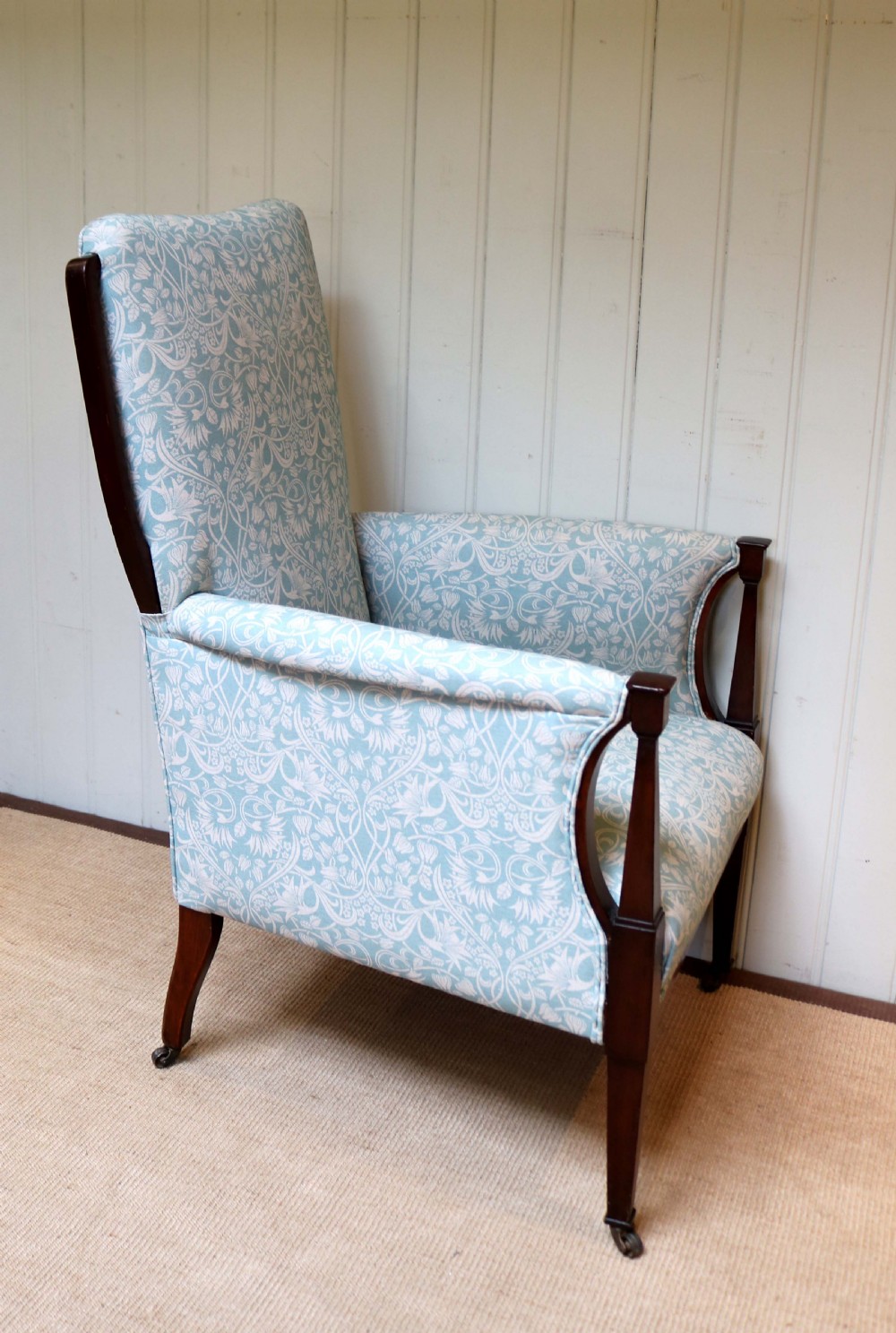 Arts And Crafts Mahogany Armchair View III