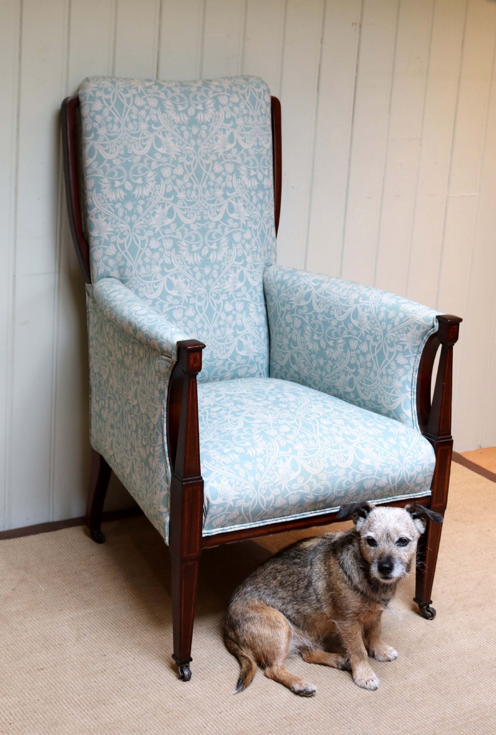 Arts And Crafts Mahogany Armchair View V