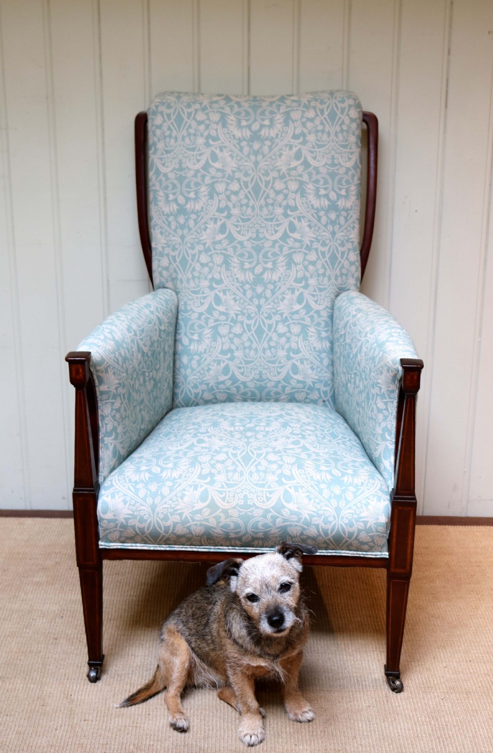 Arts And Crafts Mahogany Armchair View VII