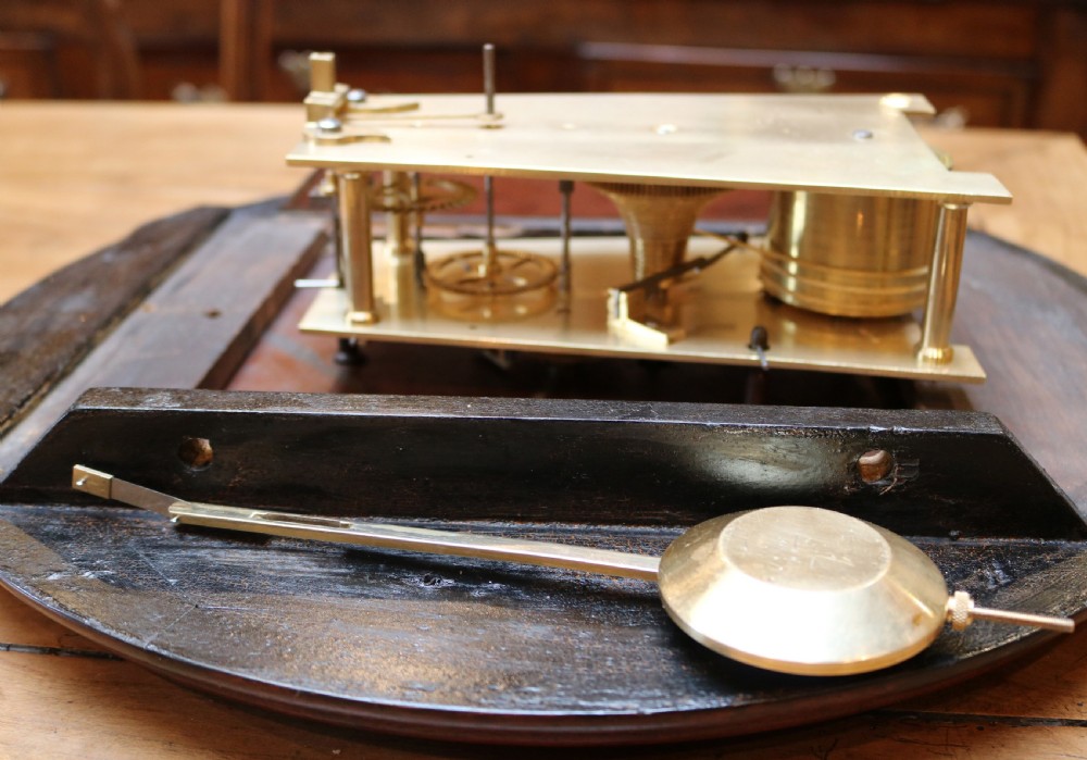 Scottish Walnut Dial clock  View VI