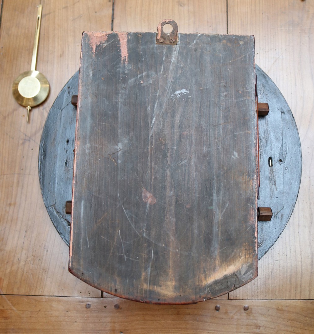 Scottish Walnut Dial clock  View VIII