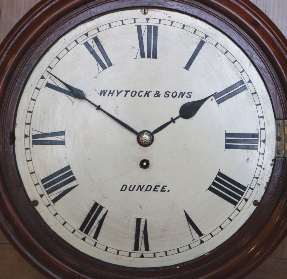Scottish Walnut Dial clock  View IX