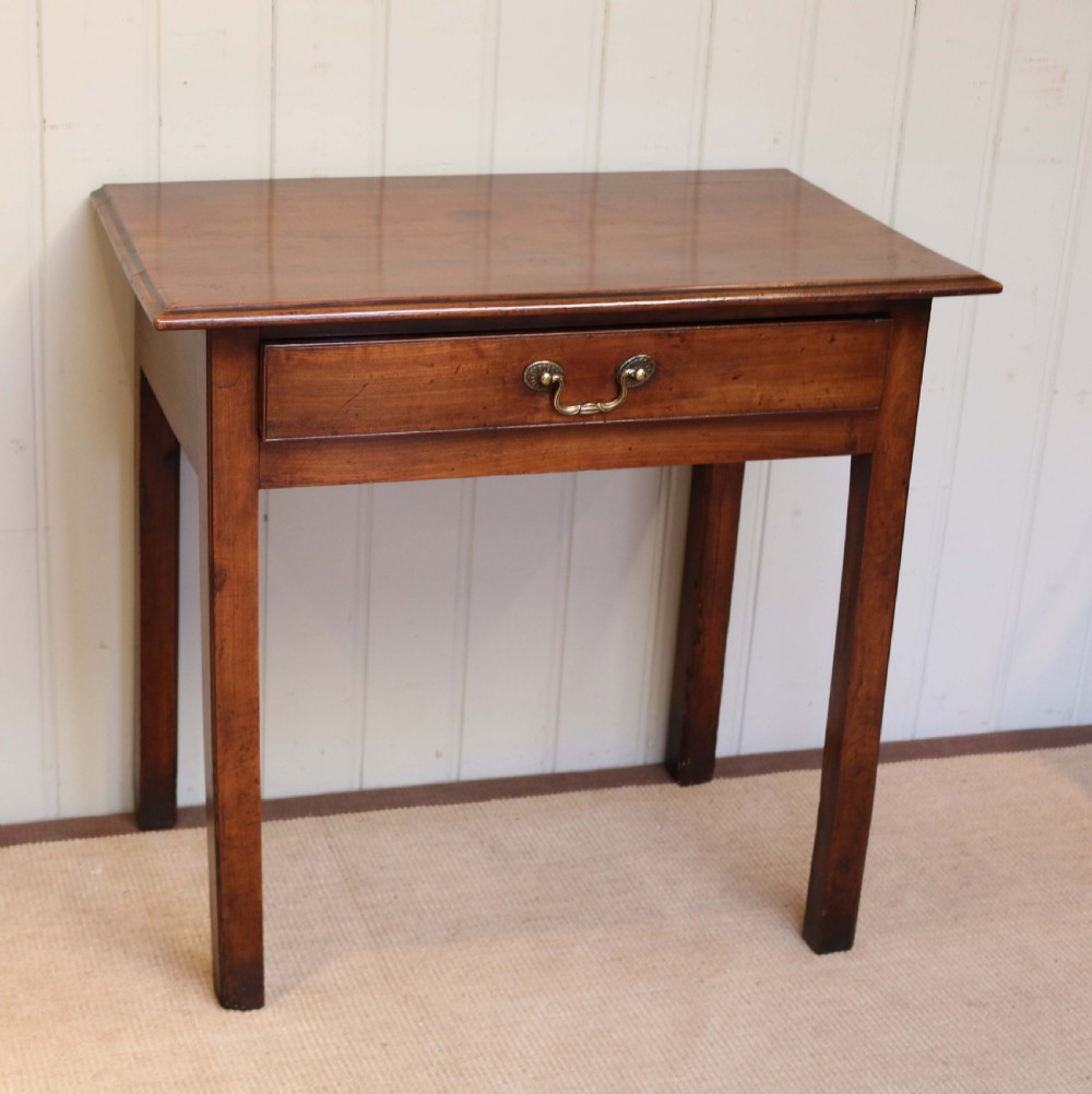 Rustic Cherrywood Side Table View III