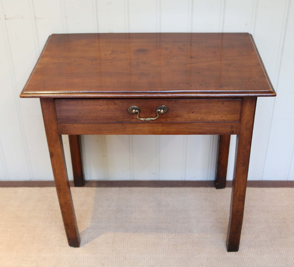 Rustic Cherrywood Side Table View IV