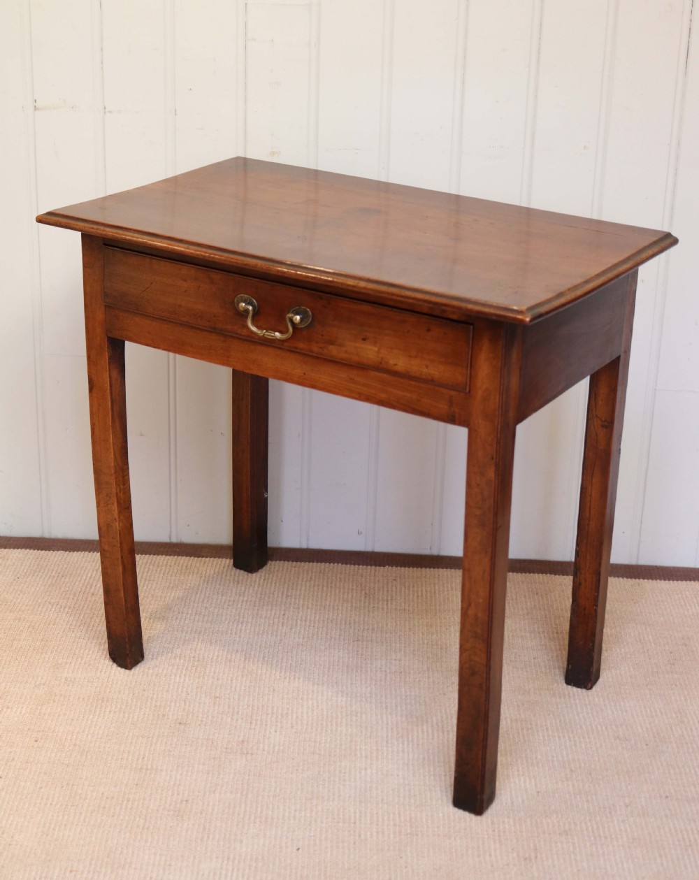 Rustic Cherrywood Side Table View VII